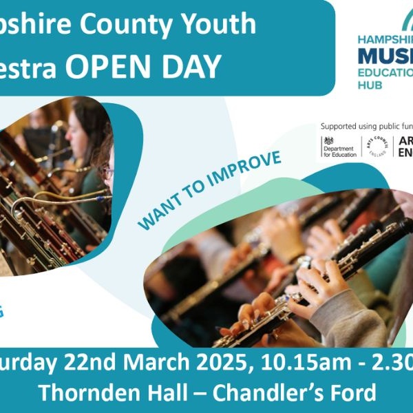 Hampshire County Youth Orchestra Open Day - 22 March 2025